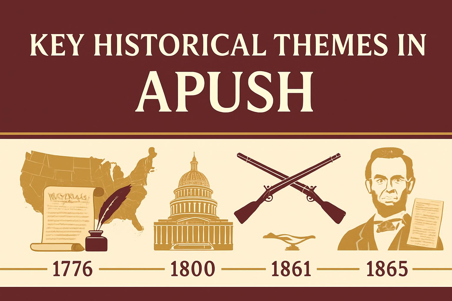 Key Historical Themes in APUSH